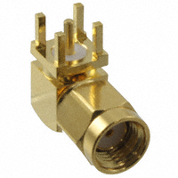 Amphenol RF Division - 132135RP - CONN RP-SMA PLUG R/A 50 OHM PCB