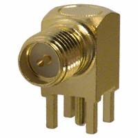 Amphenol RF Division - 132136RP - CONN RP-SMA RCPT R/A 50 OHM PCB