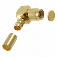 Amphenol RF Division - 132239RP - CONN RPSMA PLUG R/A 50OHM SOLDER