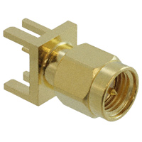Amphenol RF Division - 132366-10 - CONN SMA PLUG STR 50OHM EDGE MNT