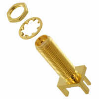 Amphenol RF Division - 132371 - CONN SMA RCPT STR 50OHM EDGE MNT