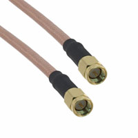 Amphenol RF Division - 135101-07-24.00 - CBL SMA STR PLUG-PLUG RG142 24"