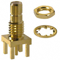 Amphenol RF Division - 142210 - CONN SMB RCPT STR 50 OHM PCB