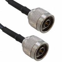 Amphenol RF Division - 175101-19-36.00 - CABLE RG58 N TYPE PLUG-PLUG 36"