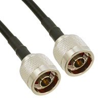 Amphenol RF Division - 175101-22-12.00 - CABLE LMR240 N TYP PLUG-PLUG 12"