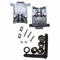 Amphenol Commercial Products - 17E-1657-15 - CONN BACKSHLL DB15 DIE CAST ZINC