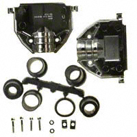 Amphenol Commercial Products - 17E-1727-2 - CONN BACKSHELL DB37 METAL PLATED