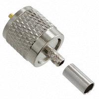 Amphenol RF Division - 182100 - CONN UHF PLUG STR CRIMP