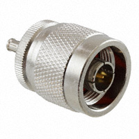 Amphenol RF Division - 242173 - CONN ADAPT N PLUG TO MCX PLUG