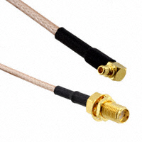 Amphenol RF Division - 245106-01-06.00 - SMA STRT JCK-MMCX RA PLG 6"