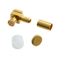 Amphenol RF Division - 252102 - CONN MCX PLUG R/A 50 OHM SOLDER