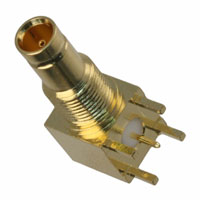 Amphenol RF Division - 282100-75 - CONN 1.0/2.3 RCPT R/A 75 OHM PCB