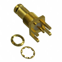 Amphenol RF Division - 282133-75 - CONN 1.0/2.3 RCPT STR 75 OHM