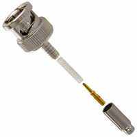 Amphenol RF Division - 31-71013 - CONN BNC PLUG STR 75 OHM CRIMP
