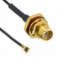 Amphenol RF Division - 336303-13-0050 - CBL SMA BLKHD JACK-UMC PLUG 50MM