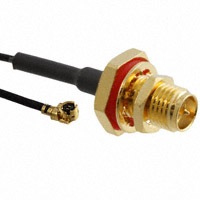 Amphenol RF Division - 336306-12-0300 - CABL AMC-SMA RP BLKHD JACK 300MM