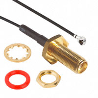 Amphenol RF Division - 336319-12-0300 - SMA BLKHD JCK IP67-AMC PLG 300MM