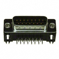 Amphenol Commercial Products - 6E17C-015P-AJ-121 - CONN D-SUB PLUG 15POS R/A SOLDER