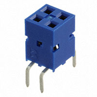 Amphenol FCI - 71991-802LF - CONN RCPT 4POS .100 DBL STR PCB