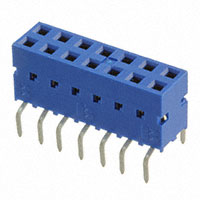 Amphenol FCI - 71991-807LF - CONN RCPT 14POS .100 DL STR PCB