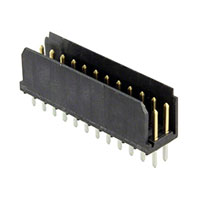 Amphenol FCI - 76385-312LF - CONN HEADER 24PS.100 DL STR GOLD