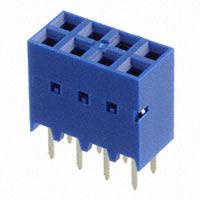 Amphenol FCI - 87606-804LF - CONN RCPT 8POS .100" DBL PCB