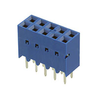 Amphenol FCI - 87606-805LF - CONN RCPT 10POS .100" DBL PCB