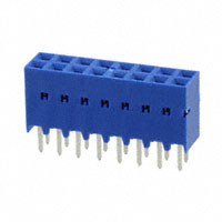 Amphenol FCI - 87606-808LF - CONN RCPT 16POS .100" DBL PCB
