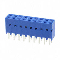 Amphenol FCI - 87606-809LF - CONN RCPT 18POS .100" DBL PCB