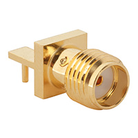 Amphenol RF Division - 901-10510-1 - CONN SMA JACK R/A 50OHM EDGE MNT