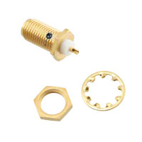 Amphenol RF Division - 901-9211 - CONN SMA RCPT STR 50 OHM SOLDER