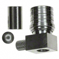 Amphenol RF Division - 930-110P-51A - CONN QMA PLUG R/A 50 OHM SOLDER