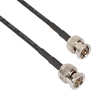 Amphenol RF Division - 95-850-164-012 - BNC PLUG TO BNC PLUG 1855A 12"