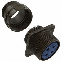 Amphenol Industrial Operations - 97-3100A-22-22S - CONN RCPT 4POS WALL MNT SKT SLD