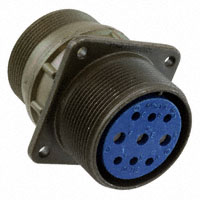 Amphenol Industrial Operations - 97-3100A-24-11S - CONN RCPT 9POS WALL MNT SKT SLD