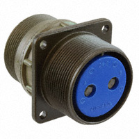 Amphenol Industrial Operations - 97-3100A-24-9S - CONN RCPT 2POS WALL MNT SKT SLD