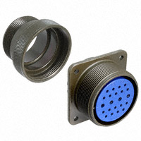 Amphenol Industrial Operations - 97-3100A-28-11S - CONN RCPT 22POS WALL MNT SKT SLD