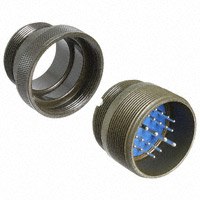 Amphenol Industrial Operations - 97-3101A-28-11P - CONN RCPT 22POS INLINE PIN SLD