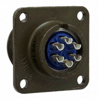 Amphenol Industrial Operations - 97-3102A-14S-6S - CONN RCPT 6POS BOX MNT W/SKT