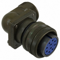 Amphenol Industrial Operations - 97-3108A-18-1S - CONN PLUG 10POS RT ANG W/SKT