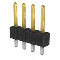 Amphenol FCI - 68000-104HLF - CONN HEADER 4POS .100 STR 30AU