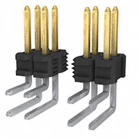 Amphenol FCI - 76345-101-10 - HDR RA DR .100 GP