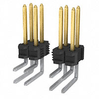 Amphenol FCI - 76345-103-72LF - CONN HEADER 72POS R/A .100 30AU