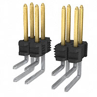 Amphenol FCI - 76345-805-40 - HDR RA DR .100 GP