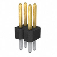 Amphenol FCI - 77313-802-04LF - CONN HEADER .100 DUAL STR 4POS