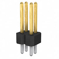 Amphenol FCI - 77313-122-04LF - CONN HEADER .100 DUAL STR 4POS