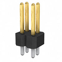 Amphenol FCI - 77313-127-04LF - CONN HEADER .100 DUAL STR 4POS