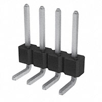 Amphenol FCI - 77315-424-04LF - CONN HEADER .100 1ROW R/A 4POS