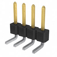 Amphenol FCI - 77315-818-04LF - CONN HEADER .100 1ROW R/A 4POS