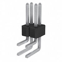 Amphenol FCI - 77317-404-04LF - CONN HEADER .100 2ROW R/A 4POS